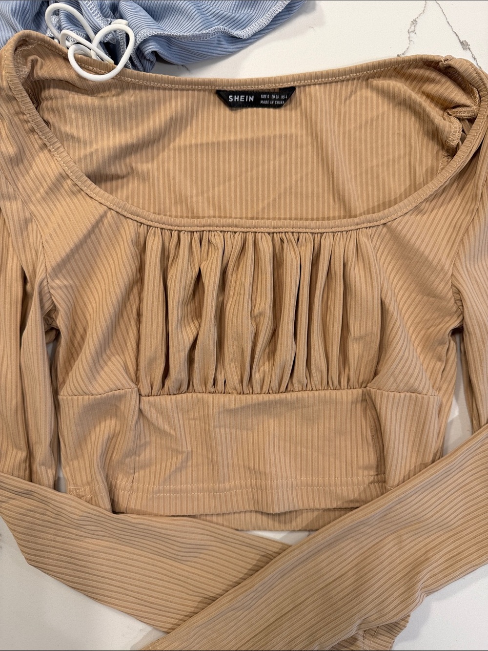 Shein Mixed Women's Tops  Bundle - Beige, Black, Blue, Green. 9 pieces Sz S/4 - Picture 5 of 17